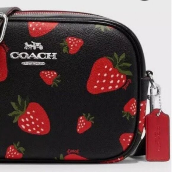 Strawberry Coach Jamie Camera Bag Crossbody - Picture 6 of 6